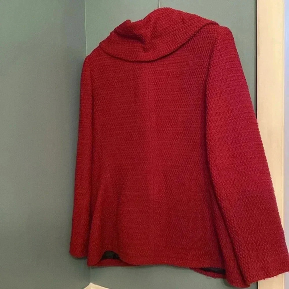 Lafayette 148 NewYork women’s jacket - red - size 12 - wool blend - 3 buttons - Picture 5 of 6
